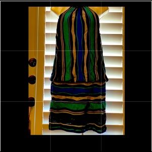 EUC halter style mini dress